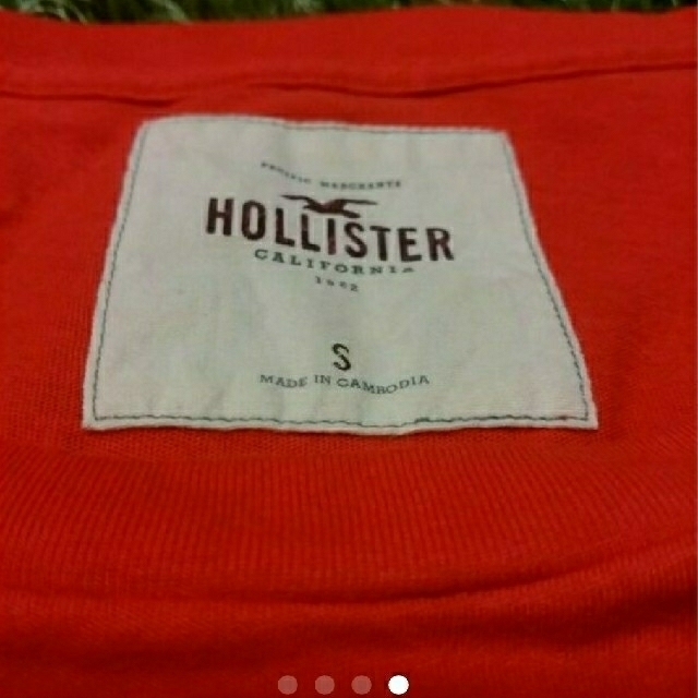 Hollister(ホリスター)のHOLLISTER長袖カットソー　S レディースのトップス(カットソー(長袖/七分))の商品写真