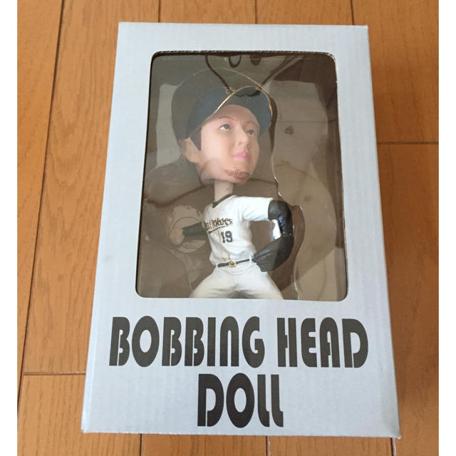 オリックス・バファローズ(オリックスバファローズ)のオリックス バファローズ ボブルヘッド人形 4点まとめて スポーツ/アウトドアの野球(記念品/関連グッズ)の商品写真