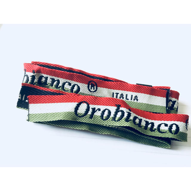 Orobianco(オロビアンコ)のOrobianco リボン2本 レディースのバッグ(ショップ袋)の商品写真