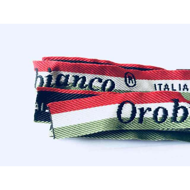 Orobianco(オロビアンコ)のOrobianco リボン2本 レディースのバッグ(ショップ袋)の商品写真