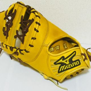 ミズノ(MIZUNO)の美品！ ミズノプロ硬式ファーストミット　左投げ用(グローブ)