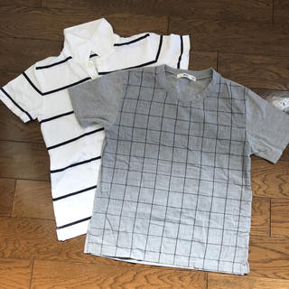 ムジルシリョウヒン(MUJI (無印良品))の半袖シャツ セット 140サイズ(Tシャツ/カットソー)