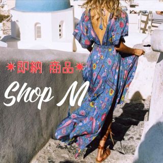 ザラ(ZARA)の【即納✶Sサイズ】spell風 lovebird ボヘミアン ロングワンピース(ロングワンピース/マキシワンピース)