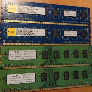 PC3−10600　メモリ　12GB　CFD(PCパーツ)
