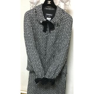 シャネル(CHANEL)のK様専用 ☆ シャネル 美品 リボン ツイード スーツ 48  (スーツ)