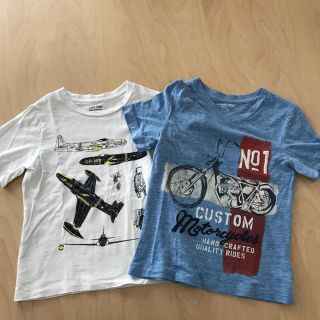 ベビーギャップ(babyGAP)のbabyGap サイズ110 Tシャツ二枚セット 古着 格安(Tシャツ/カットソー)