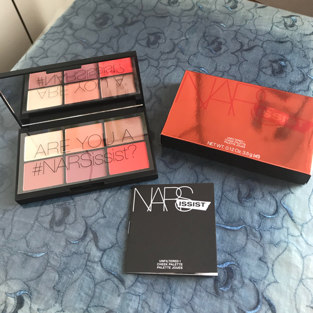 未使用 2017年限定 NARS アンフィルタードチークパレットⅠ