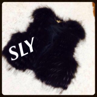 スライ(SLY)のSLY♡ラクーンベスト(毛皮/ファーコート)