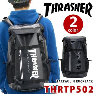 スラッシャー(THRASHER)の正規品　スラッシャー THRASHER リュック THRTP502 BK/WH (バッグパック/リュック)