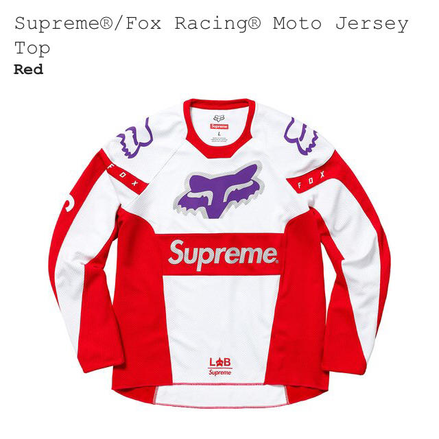 Lサイズ Supreme Fox Racing® Moto Jersey Topのサムネイル