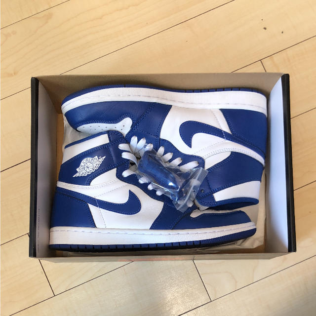 NIKE(ナイキ)の最安値 NIKE Air Jordan 1 OG storm blue  メンズの靴/シューズ(スニーカー)の商品写真