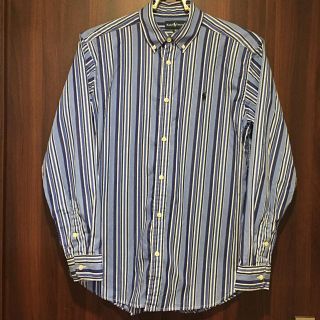 ポロラルフローレン(POLO RALPH LAUREN)の専用　　ラルフローレン ストライプ 綿シャツ 160 美品(ブラウス)