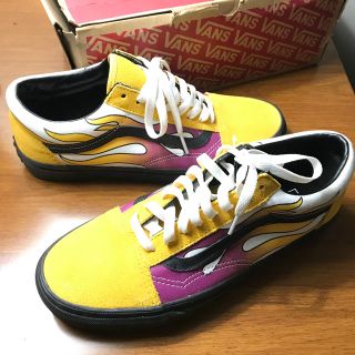 レア　VANS ファイヤーパターン　オールドスクール　フレイム