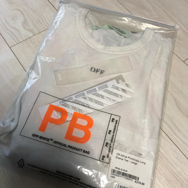 OFF-WHITE PHOTOCOPY T-shirts 17aw