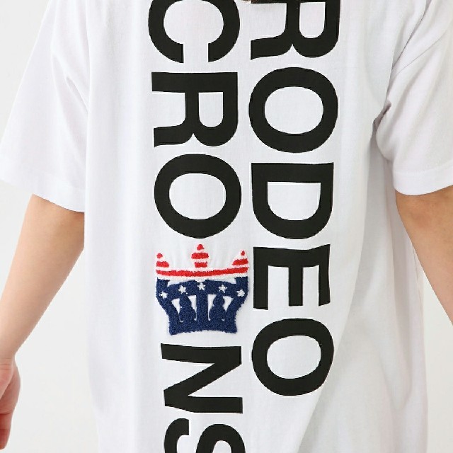 RODEO CROWNS WIDE BOWL(ロデオクラウンズワイドボウル)の今期完売✩RODEO CROWNS✩RCWB✩王冠ワッペンTシャツワンピース レディースのワンピース(ミニワンピース)の商品写真