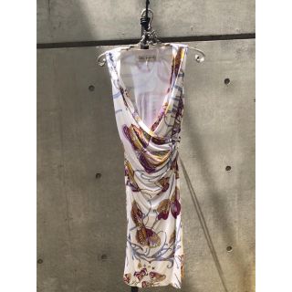 エミリオプッチ(EMILIO PUCCI)のEMILIO PUCCI  / whiht 、Butterfly(ロングワンピース/マキシワンピース)