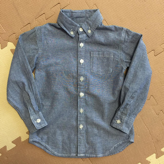 JOURNAL STANDARD(ジャーナルスタンダード)のJOURNAL STANDARD relume ダンガリーシャツ 105cm キッズ/ベビー/マタニティのキッズ服男の子用(90cm~)(ブラウス)の商品写真