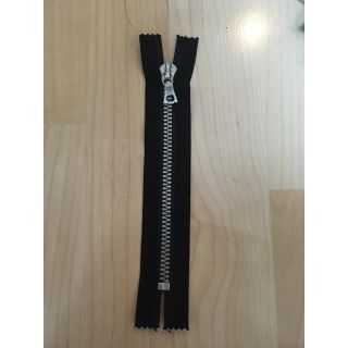 ririファスナー☆15㎝ リリジップzip 40本セット付属 素材ブラック 黒