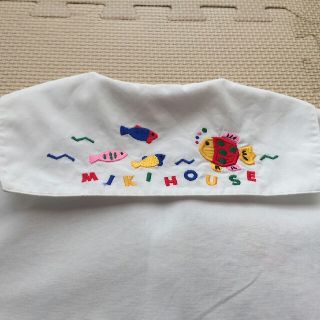 ミキハウス(mikihouse)のミキハウス お魚柄 白シャツ  110(Tシャツ/カットソー)