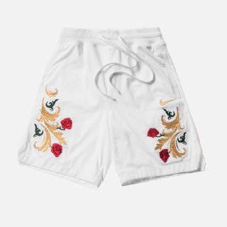 ナイキ(NIKE)の【S】KITH NIKE Lebron Chroak shorts White(ショートパンツ)