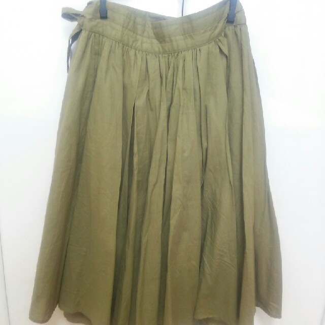 TOMORROWLAND(トゥモローランド)のミモレ丈巻きスカート  レディースのスカート(ひざ丈スカート)の商品写真