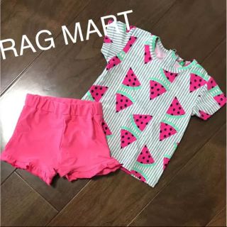 ラグマート(RAG MART)の【sale】美品☆ ラグマート スイカ柄 セパレート 水着(水着)