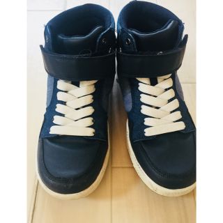 エイチアンドエム(H&M)のH&Mハイカットシューズ 22.5cm(スニーカー)