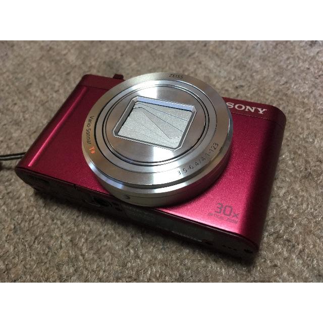 カメラデジカメ　SONY DSC-WX500 レッド 美品