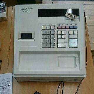 シャープ(SHARP)のレジスター SHARP XE-A107 中古(店舗用品)