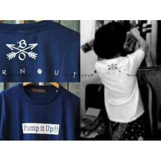 TAKUYA∞ 着用 着 Tシャツ Pump it Up !! 紺 NAVY(Tシャツ/カットソー(半袖/袖なし))