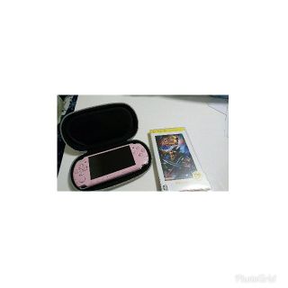 プレイステーションポータブル(PlayStation Portable)のpsp ピンク モンハン3rd(携帯用ゲーム機本体)