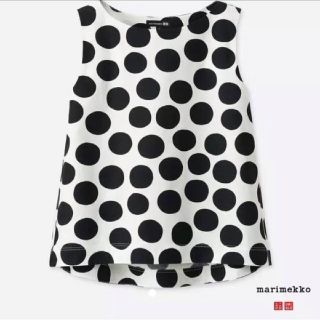 マリメッコ(marimekko)のUNIQLO marimekko ドット ブラウス(シャツ/ブラウス(半袖/袖なし))