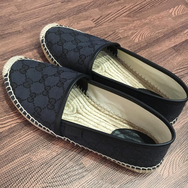 Gucci - 美品☆GUCCI正規エスパドリーユフラットシューズの通販 by