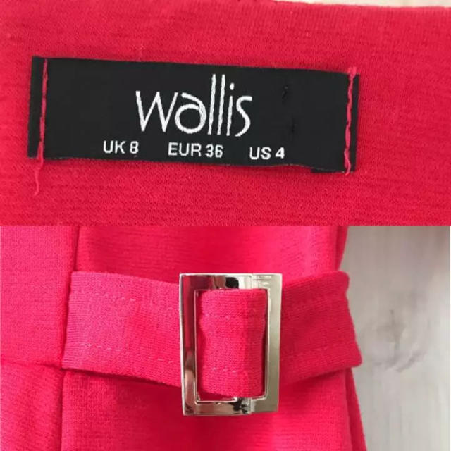 asos(エイソス)の【美品☆】イギリスブランドwalisお上品ワンピース レディースのワンピース(ひざ丈ワンピース)の商品写真