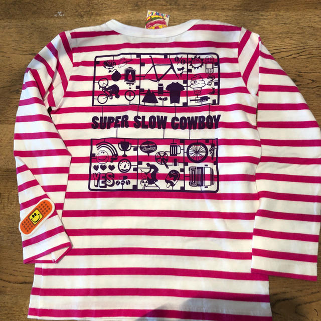 JAM(ジャム)のJAM 長Tとデニムセット 130cm キッズ/ベビー/マタニティのキッズ服女の子用(90cm~)(Tシャツ/カットソー)の商品写真