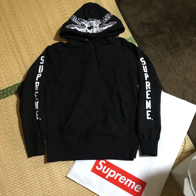 最終値下げSUPREME ARC LOGO パーカー ジャスティンビーバー着用