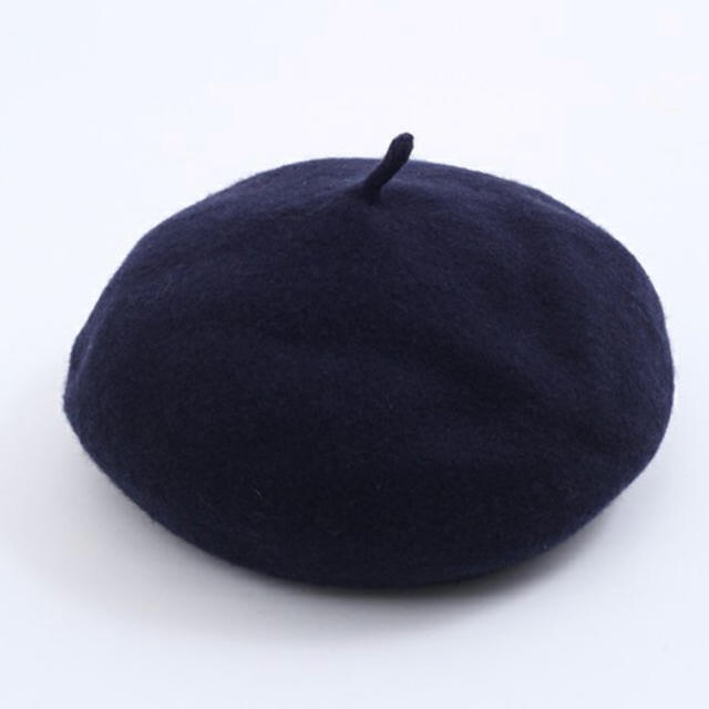 merlot(メルロー)の新品未使用 メルロー  ウールベレー帽 レディースの帽子(ハンチング/ベレー帽)の商品写真