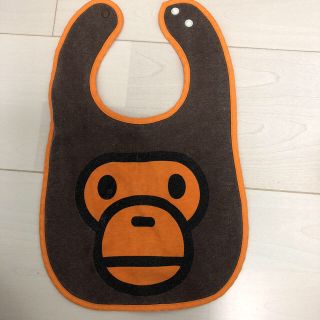 アベイシングエイプ(A BATHING APE)のエイプスタイ リバーシブル(ベビースタイ/よだれかけ)