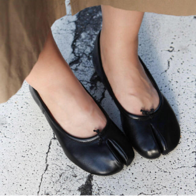 足袋フラットシューズ 新品 レディースの靴/シューズ(バレエシューズ)の商品写真