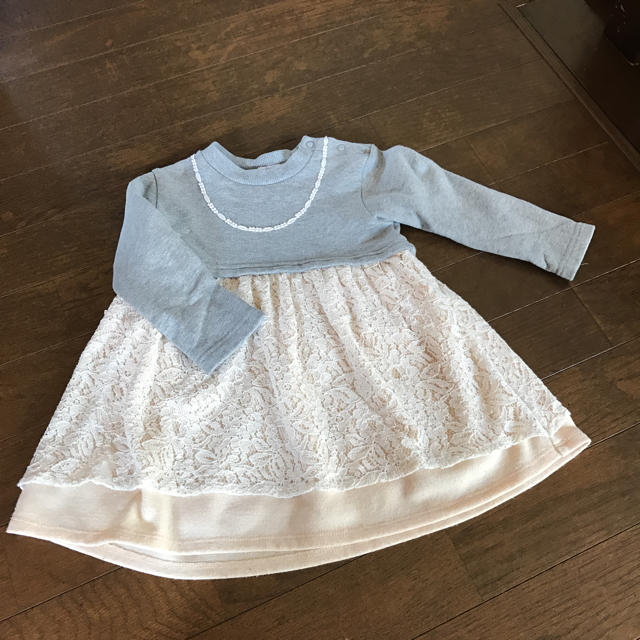 hakka kids(ハッカキッズ)のワンピース キッズ/ベビー/マタニティのキッズ服女の子用(90cm~)(ワンピース)の商品写真