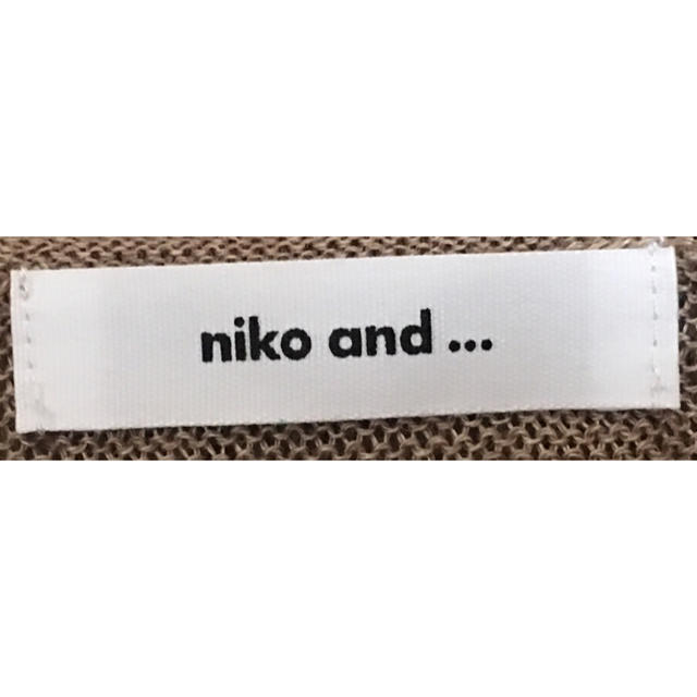 niko and...(ニコアンド)の新品☆niko and...☆サマーカーディガン レディースのトップス(カーディガン)の商品写真