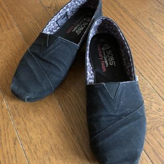 スケッチャーズ(SKECHERS)のBOBS ブラック(スリッポン/モカシン)