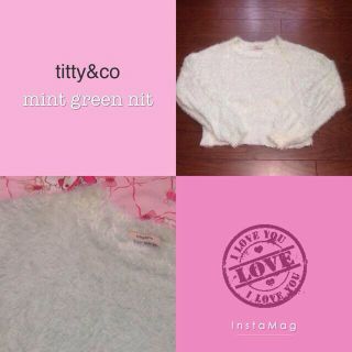 ティティアンドコー(titty&co)のtitty&co⋈シャギーニット(ニット/セーター)