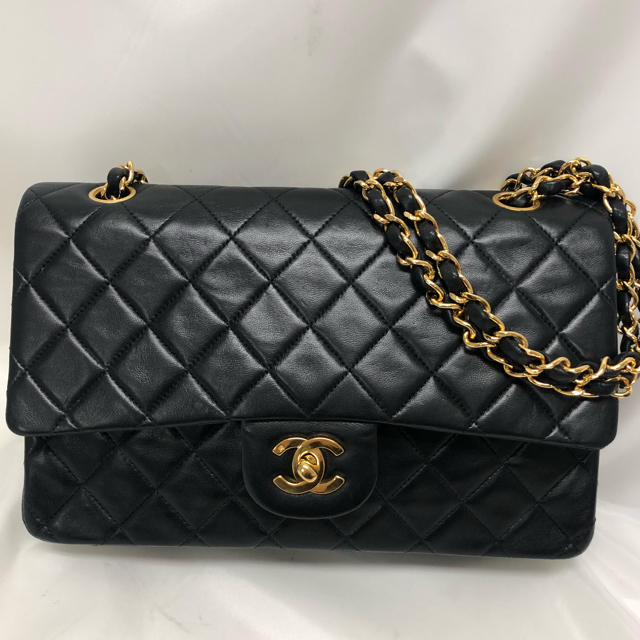 日本最大のブランド 美品 - CHANEL シャネル マトラッセ wフラップw