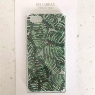 ザラ(ZARA)の【新品•未使用】PULL&BEAR のトロピカル柄のiPhone7 カバーケース(iPhoneケース)