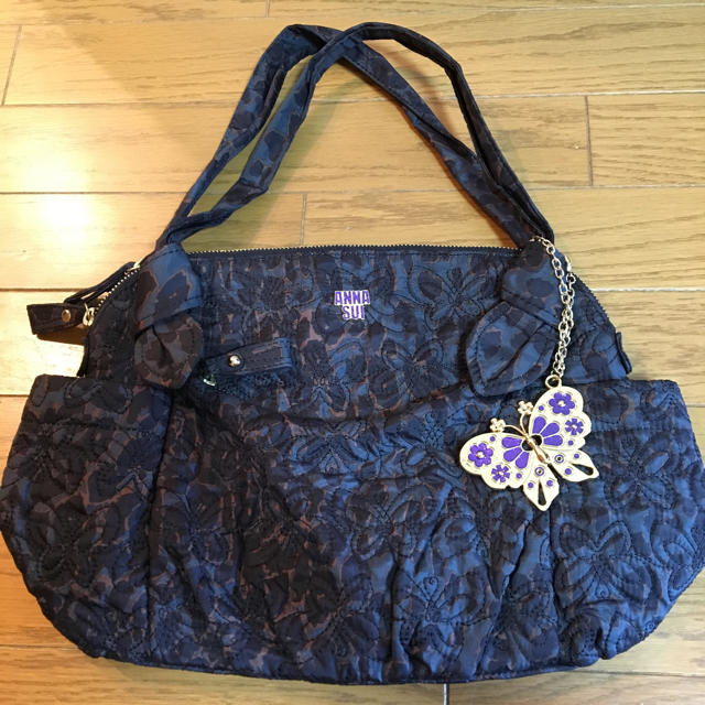 ANNA SUI(アナスイ)のアナスイ キルティング ショルダーバック 美品 レディースのバッグ(ショルダーバッグ)の商品写真