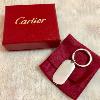 カルティエ(Cartier)の★新品★Cartierカルティエ ロゴキーホルダー(キーホルダー)