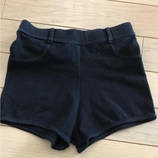 ポンポネット(pom ponette)のポンポネット ショートパンツ 130 黒 ブラック(パンツ/スパッツ)