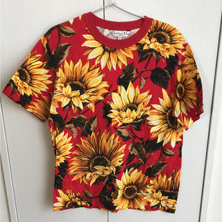 ディオール(Christian Dior) 花柄 Tシャツ(レディース/半袖)の通販 15 