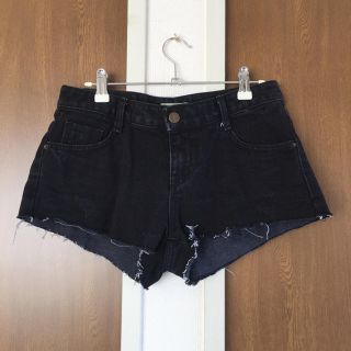 ディーホリック(dholic)のdholic ブラックデニムショートパンツ(ショートパンツ)